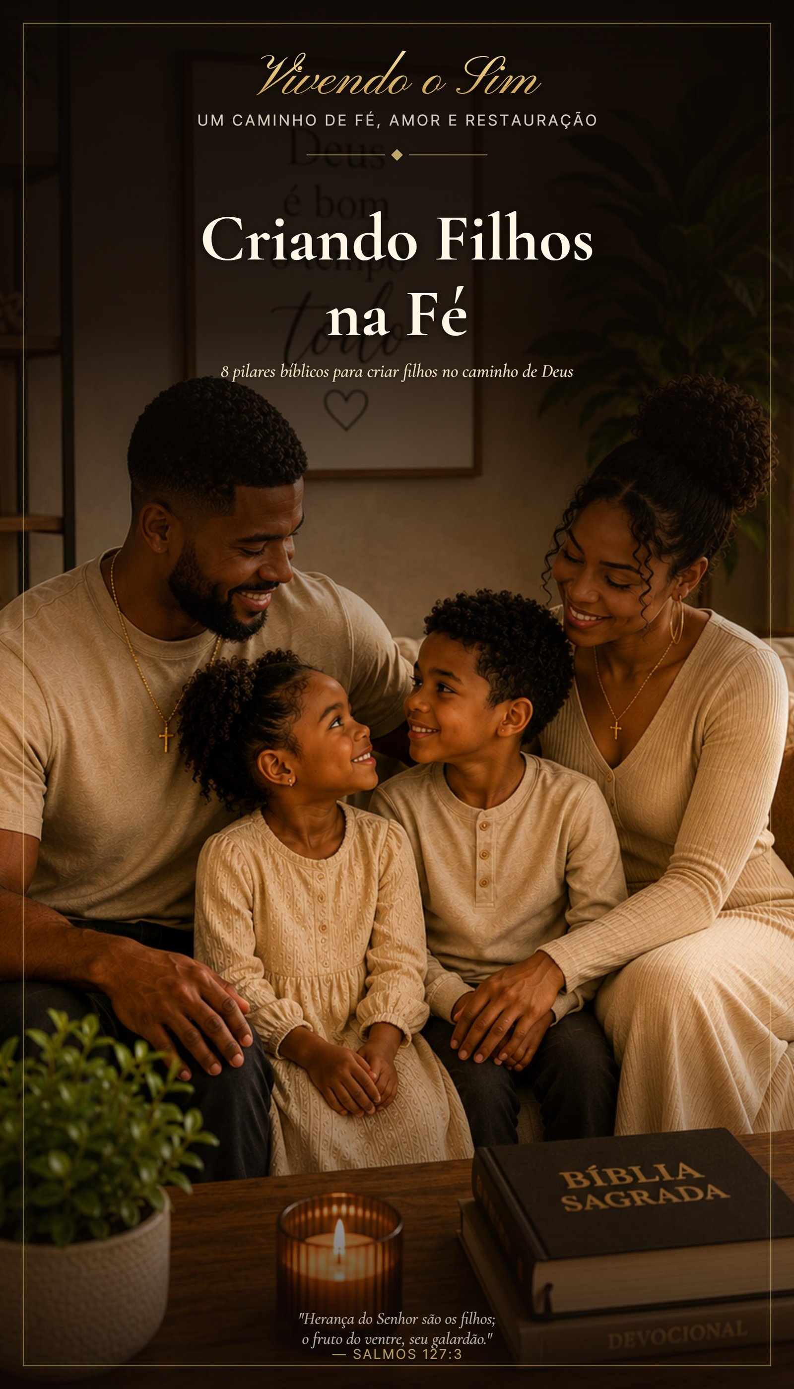 Capa do e-book Criando Filhos na Fé